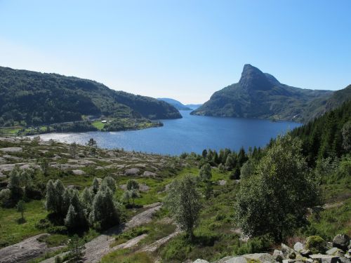 norway dalsfjorden mountain