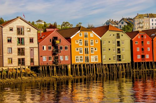 norway lake panorama