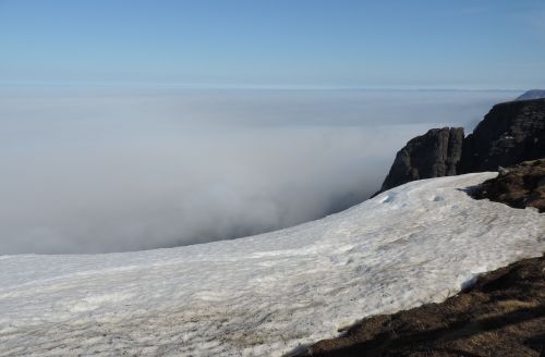 norway snow mountains