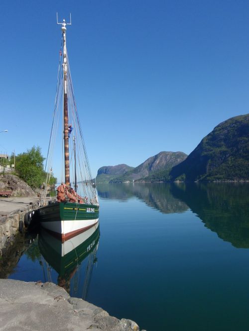 norway boat nature