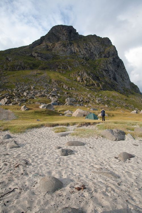 norway lofoten islands beach