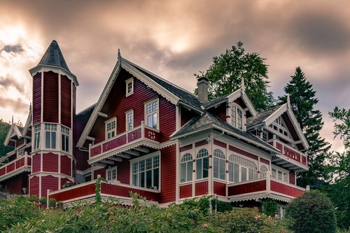 norway  house  fjord