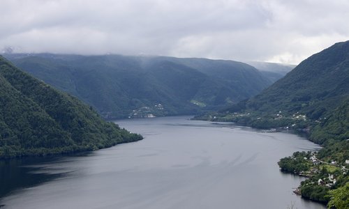 norway  fjord  lake