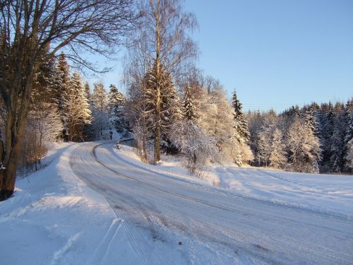 norway winter snow