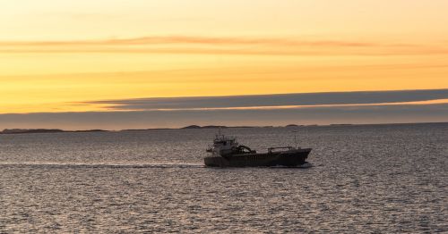 norway cruise sunset boat