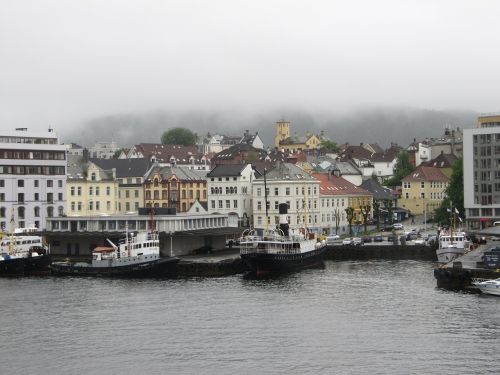 norwegian winter fog