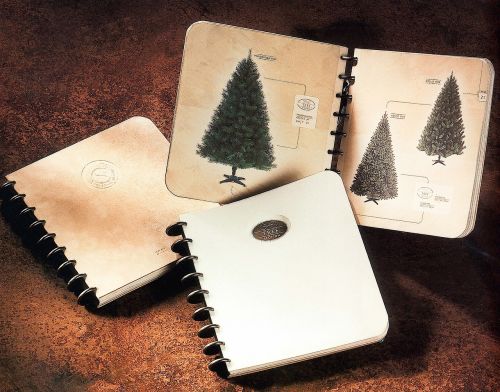 nostalgia notebook pine tree