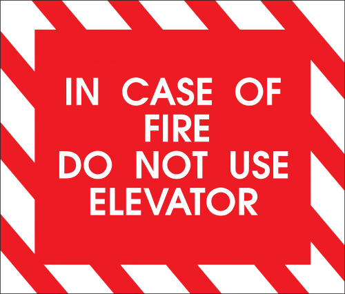 not use elevator