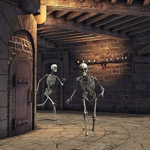 not dead  skeleton  skeletons
