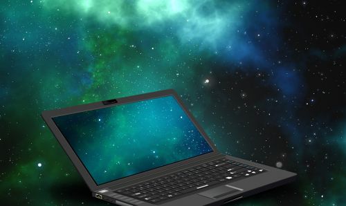 notebook laptop universe