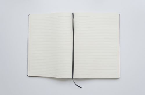 notebook open book open