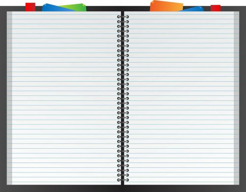 notebook book planner