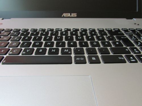 notebook keyboard keys