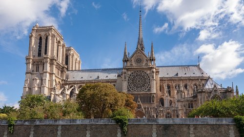 notre dame  paris  architecture