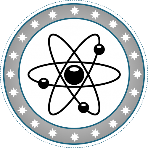 nuclear atom button