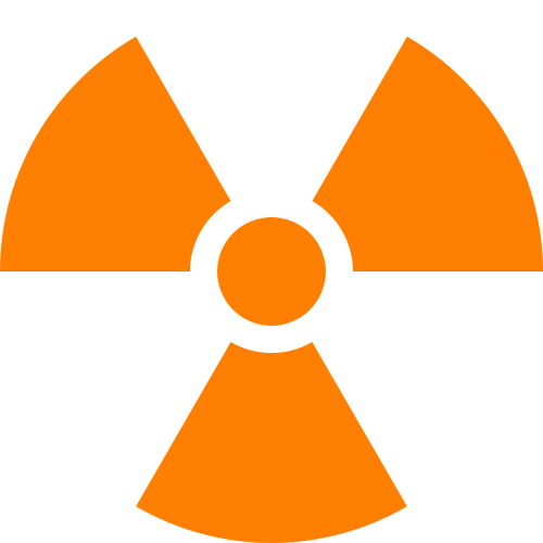 nuclear warning symbol