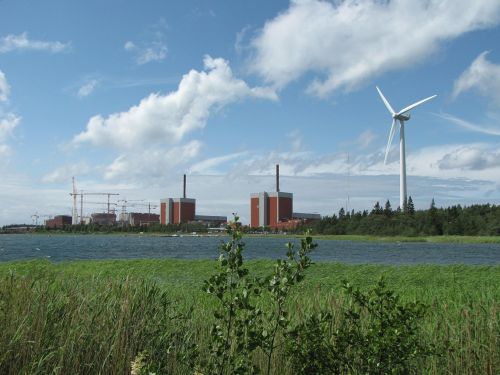 nuclear power plant wind power renewable energy