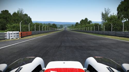 sports car race track