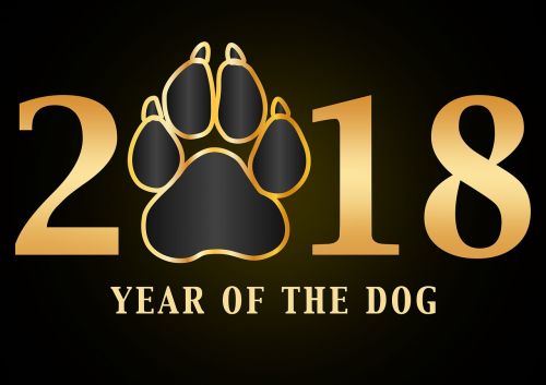 number 2018 dog
