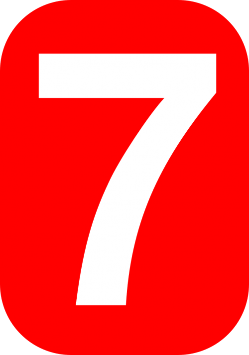 number seven 7
