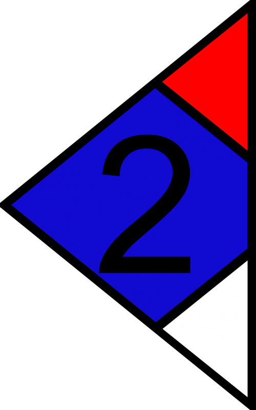 number two triangle