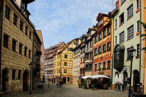 nuremberg old town middle ages