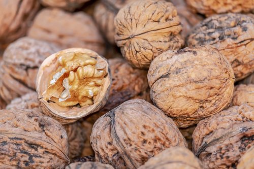 nuts  walnuts  fruit bowl