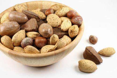 nuts bowl food