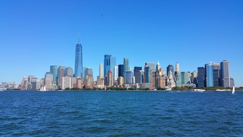 nyc  skyline  manhattan