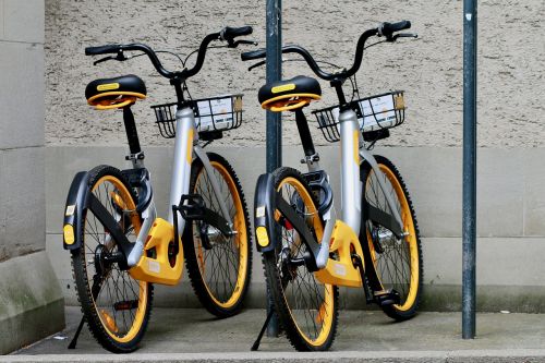 o-bike rental bike app-controlled