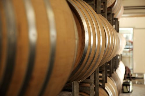 oak barrels wine barrel