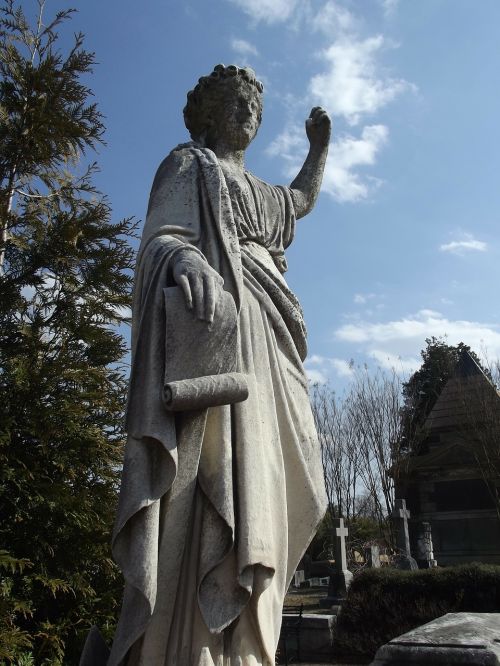 oakland cemetery cemetery statue