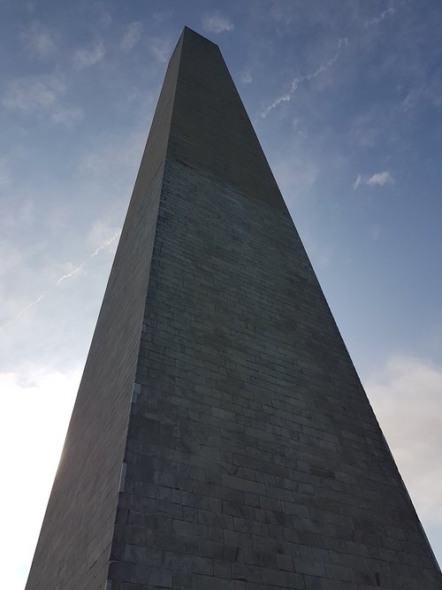 obelisk  washington  sky