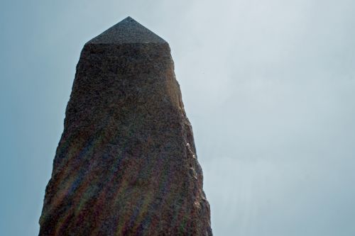 Obelisk With Spectral Light