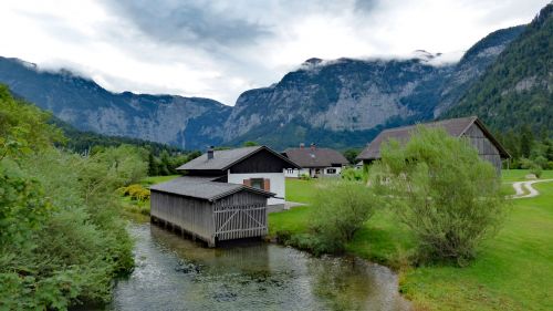 obertraun austria mountains