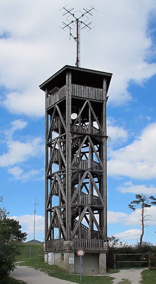 observation tower high mirsberg upper franconia