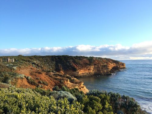 ocean cliff shore