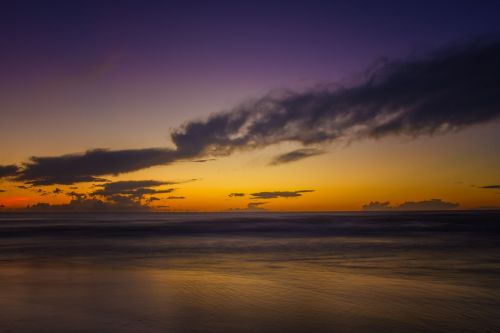 ocean sunrise beach