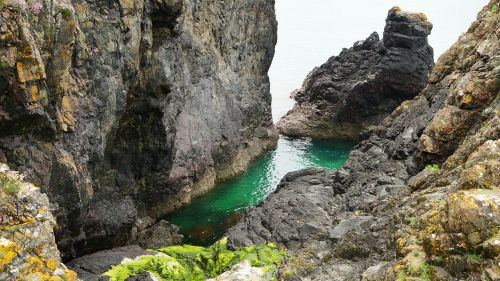 ocean rocks sea