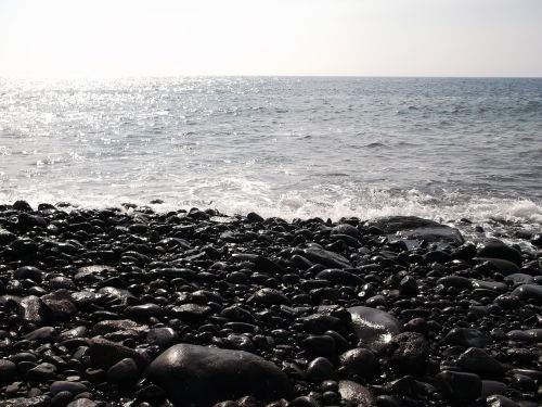 ocean stones beach