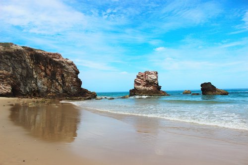 ocean  rock  landscape