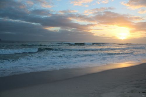 ocean sky sunset