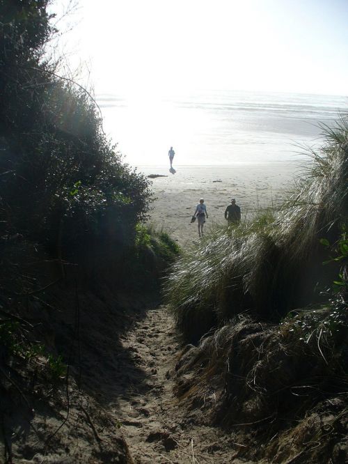 ocean beach path