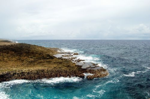 ocean sea rock