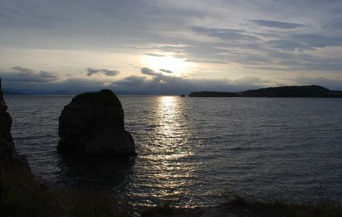 ocean evening beach