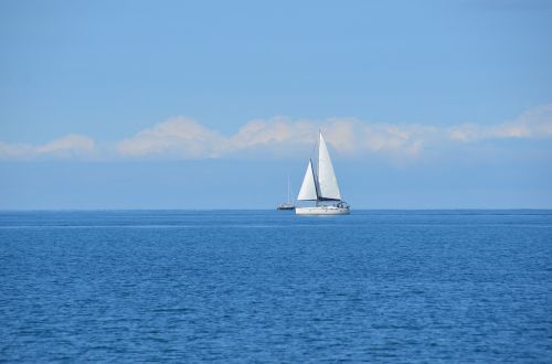 ocean sailboat sailing