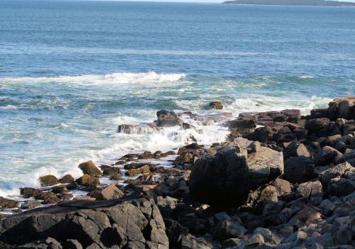 Ocean And Rocks