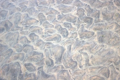 ocean floor sand sea