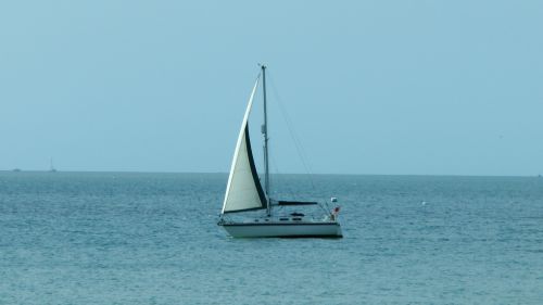 Ocean Sailboat Yacht