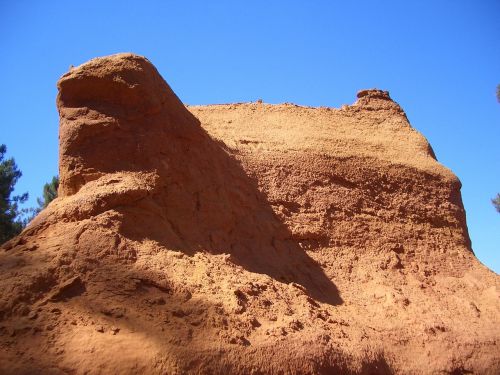 sand stone erosion hill